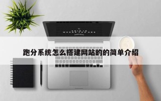 漳浦跑分系统怎么搭建网站的的简单介绍